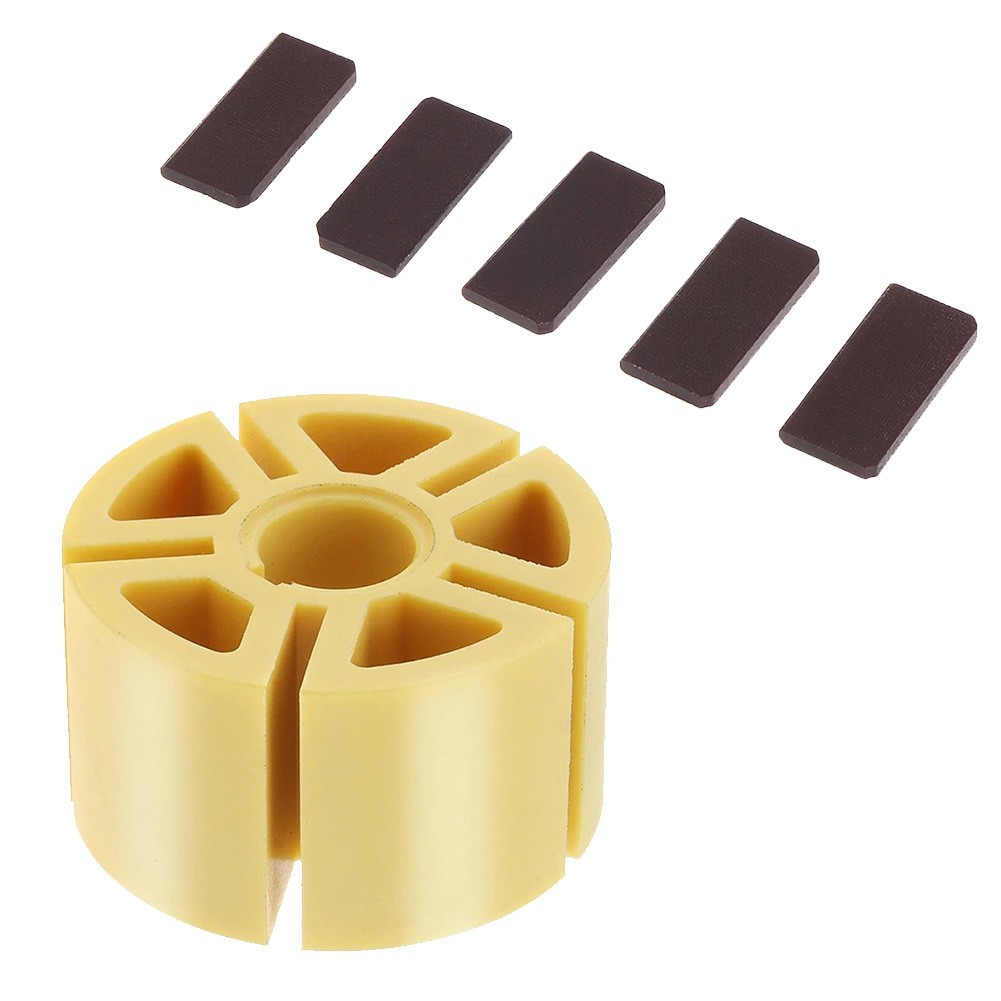 Máy chà nhám khí nén bằng nhựa 5 Inch có sẵn cho ROTOR + Lưỡi chà nhám nhựa cho ROTOR Vane