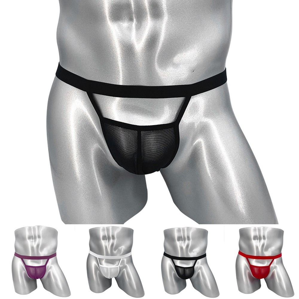 [Khuyến mãi] Quần Lót Nam Jockstrap Lưới Thoáng Mát, Gợi Cảm và Phù Hợp Cho Tập Luyện