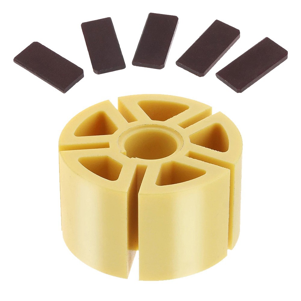 Máy chà nhám khí nén bằng nhựa 5 Inch có sẵn cho ROTOR + Lưỡi chà nhám nhựa cho ROTOR Vane