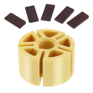 Máy chà nhám khí nén bằng nhựa 5 Inch có sẵn cho ROTOR + Lưỡi chà nhám nhựa cho ROTOR Vane