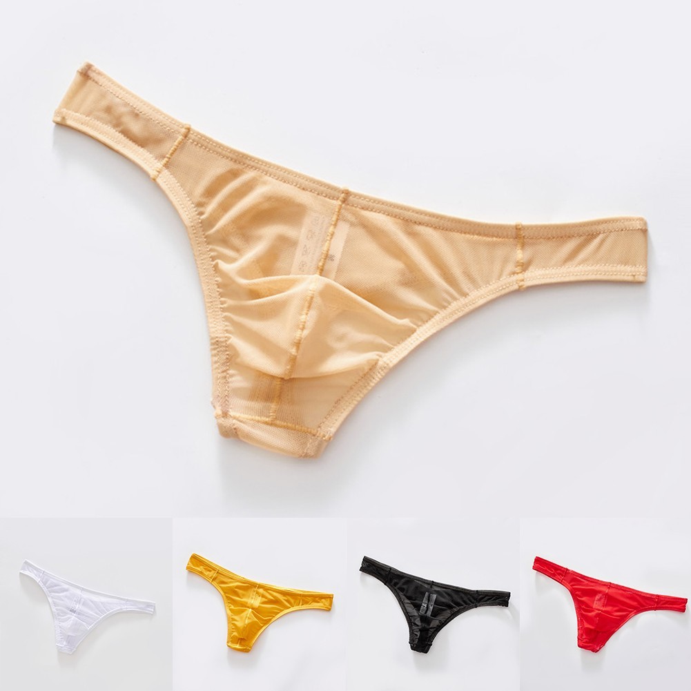 [Khuyến mãi] Quần lót nam lưới xuyên thấu gợi cảm G-String lưng chữ T