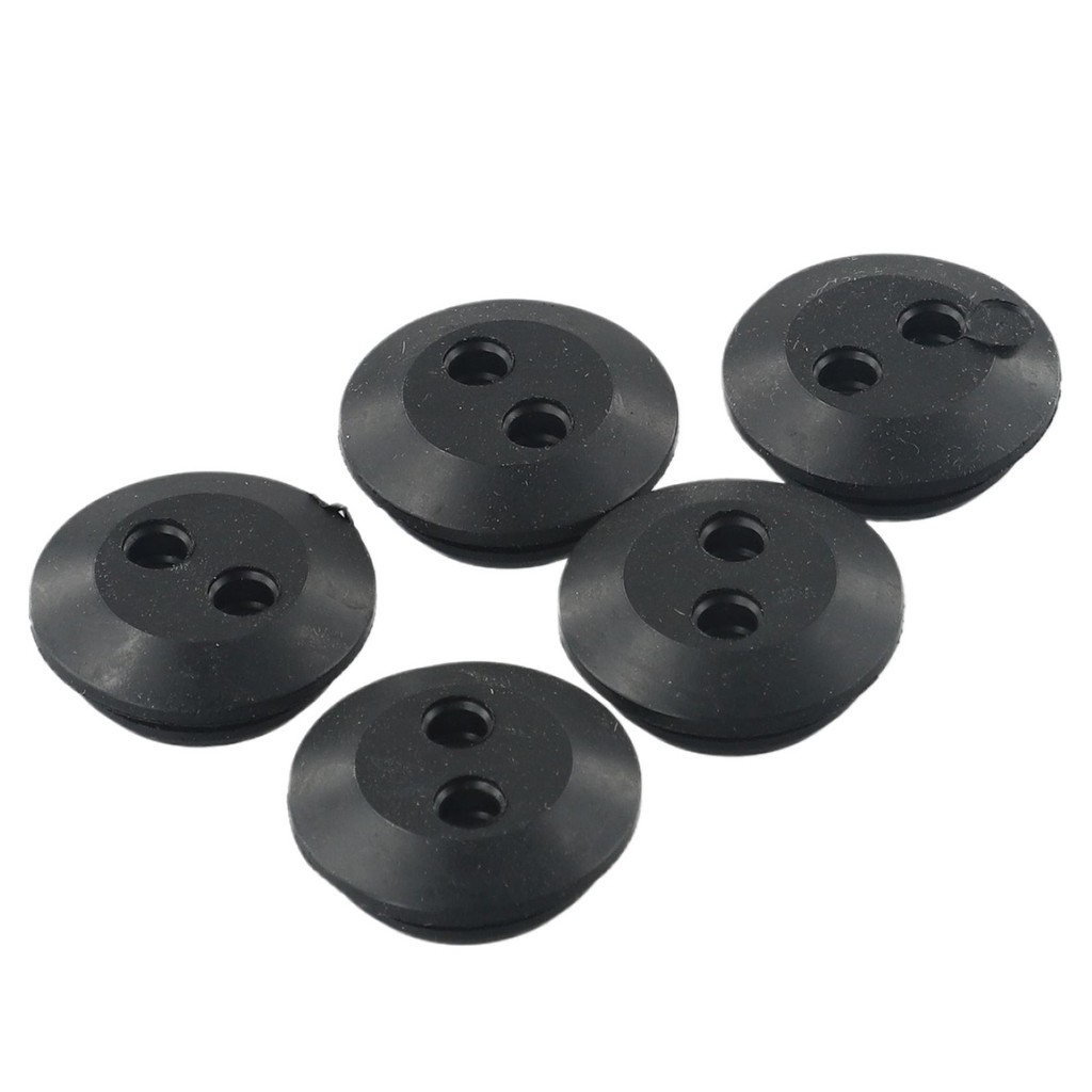 [Smellshi] 6 Chiếc Cao Su Grommet 2 Lỗ Bình Nhiên Liệu Cói Grommet Bình Nhiên Liệu Cao Su Grommet
