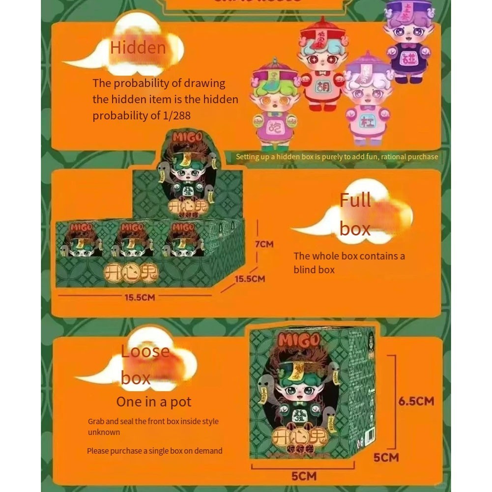 Hộp mù MIGO Little HappyGhost - Bộ sưu tập vui nhộn!