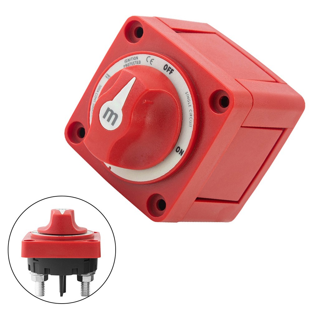 Công tắc pin đa vị trí cho cắt thuyền biển 48V, đến 300A với bộ cách ly hạng nặng