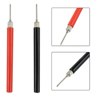 [Fuxin] 2 Đầu dò thử nghiệm lò xo vạn năng Đầu nối dây móc kiểm tra cách nhiệt 128mm