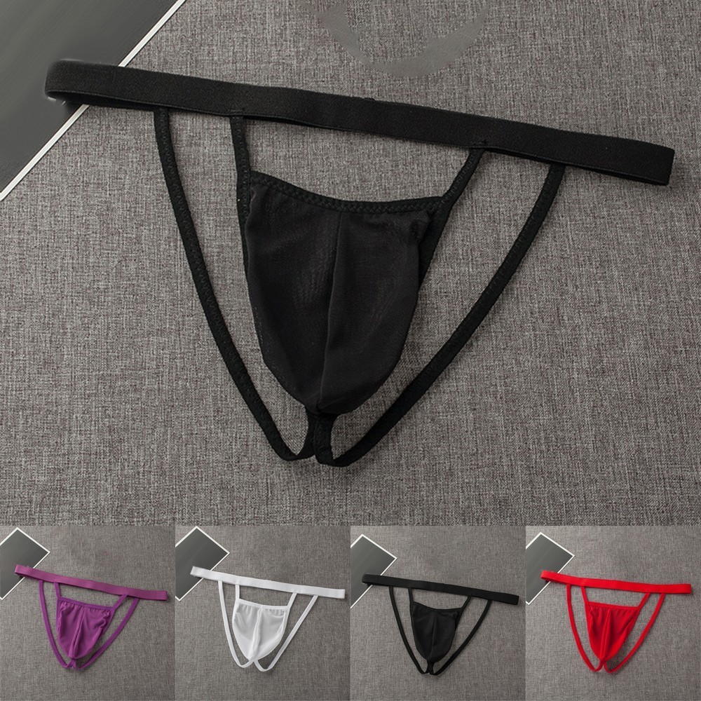 [Khuyến mãi] Quần Lót Nam Jockstrap Lưới Thoáng Mát, Gợi Cảm và Phù Hợp Cho Tập Luyện