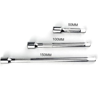 [Fuxin] 1 Thanh nối dài dài 50 / 100 / 150mm 1 / 4 Ổ cắm Ratchet Dụng cụ cầm tay mở rộng ổ cắm