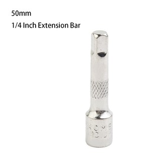 [Fuxin] Thanh nối dài bằng thép mạ crôm 1 / 4 Inch Bộ chuyển đổi cờ lê ổ cắm Ratchet 50 / 75 / 100MM