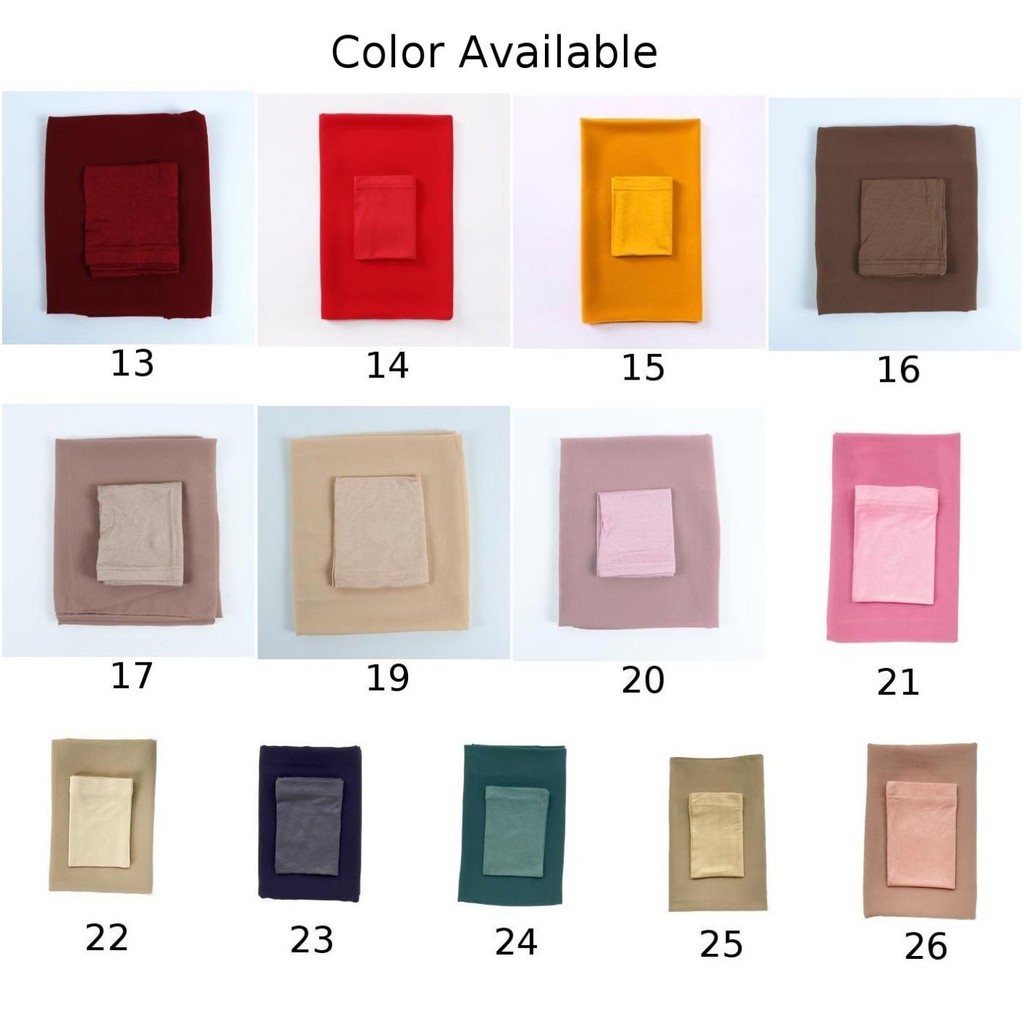 Tudung Hijab Phái Nữ Năm 2025, Chất Liệu Voan Dài