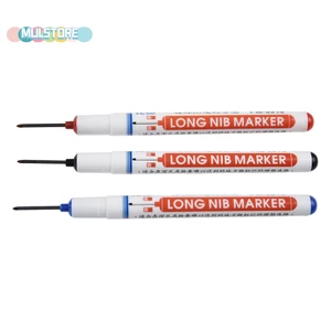 Bút đánh dấu đầu dài đa năng Bút đánh dấu lỗ sâu cho phòng tắm chế biến gỗ