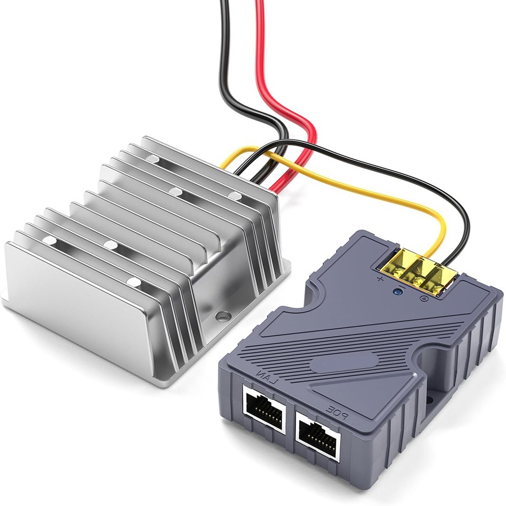 Iniettore PoE Passivo Gigabit Ethernet 48-57V 6A 320W, Con Protezione Da Sovratensione, Per Sistemi Ad Alte Prestazioni