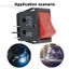 Công tắc nguồn máy hàn 30A 250VAC Công tắc sưởi điện 4Pin