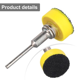 [Fuxin] Giấy nhám đĩa 1 inch Tấm mài mòn tự dính kèm dụng cụ đánh bóng chuôi 3mm