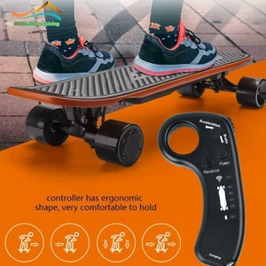Ván trượt bốn bánh điện Điều khiển từ xa bảng dài W / Đèn báo nguồn