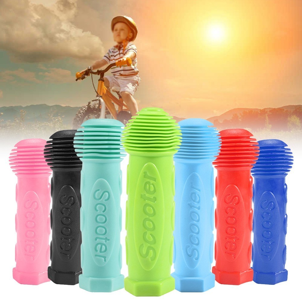 Smellshi Tay cầm xe đạp cao su cho trẻ em, dùng cho xe đạp/ba bánh/xe tay ga