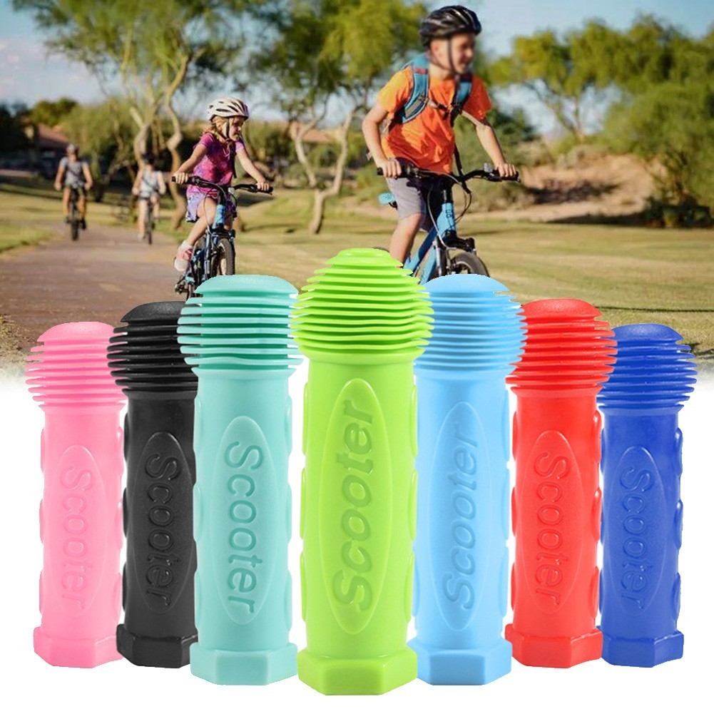 Smellshi Tay cầm xe đạp cao su cho trẻ em, dùng cho xe đạp/ba bánh/xe tay ga