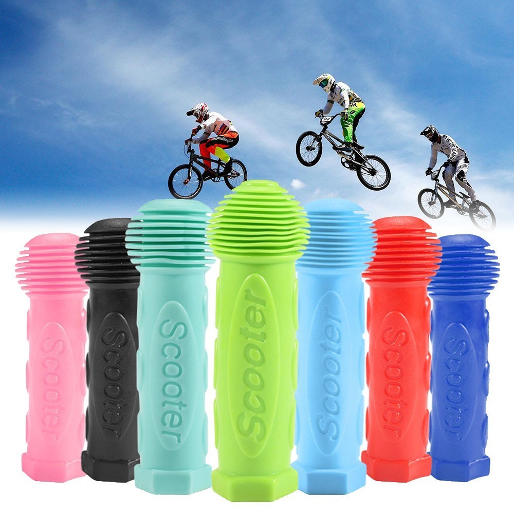 Smellshi Tay cầm xe đạp cao su cho trẻ em, dùng cho xe đạp/ba bánh/xe tay ga