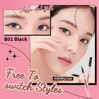 Bút Kẻ Mắt Nước PINK FLASH Chống Nước Nhanh Khô Kâu Trôi 0.6g PF-E01