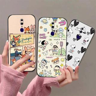Ốp lưng Oppo F11 / F11 Pro In hoạt hình dễ thương chống sốc, mềm bảo vệ camera