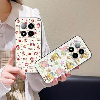 Ốp lưng Xiaomi Redmi Note 14 Pro / Pro Plus In hoạt hình dễ thương chống sốc, mềm bảo vệ camera