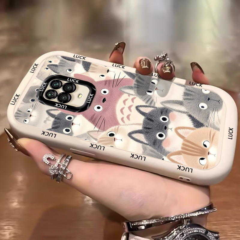 Ốp Lưng Xiaomi Redmi Note 9 Pro Note 9s Silicon Case Dễ thương Mèo Nhỏ