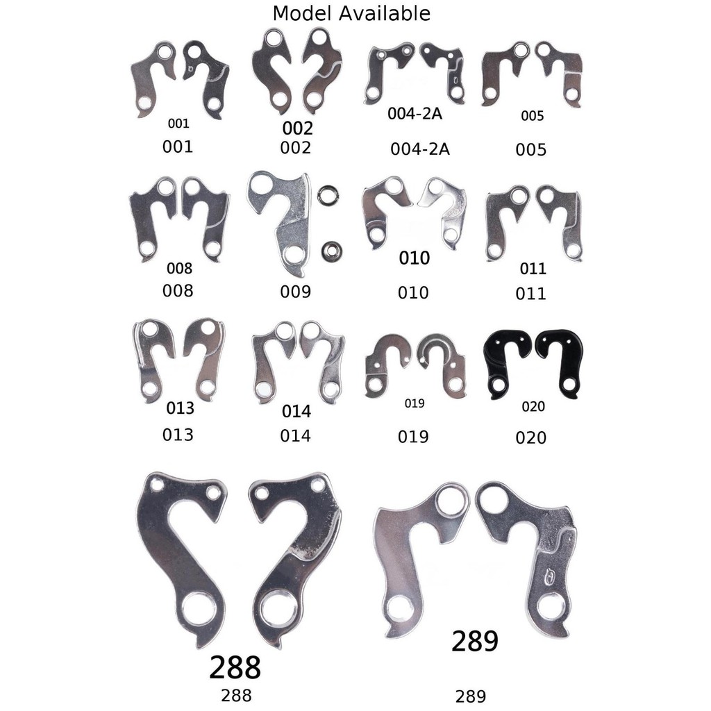 Hợp kim nhôm Xe đạp Xe đạp Derailleur Móc treo Phụ kiện bánh sau