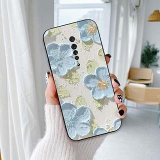 Ốp lưng Oppo Reno / Reno2 F 2F / K3 In hình Hoa xinh dễ thương chống sốc, mềm bảo vệ camera