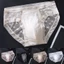 Quần Lót Nam Ren Siêu Mỏng Ice Silk Có Bulge Túi, Thiết Kế Gợi Cảm Và Chắc Chắn
