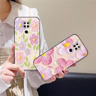 Ốp lưng Xiaomi Redmi Note 9 / Note9s / Note 9 Pro In hình Hoa xinh dễ thương chống sốc, mềm bảo vệ camera