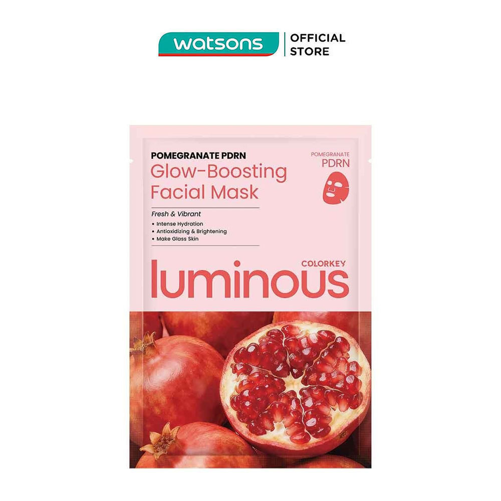 Mặt Nạ Colorkey Luminous Pomegranate PDRN Glow-Boosting Facial Mask 25ml