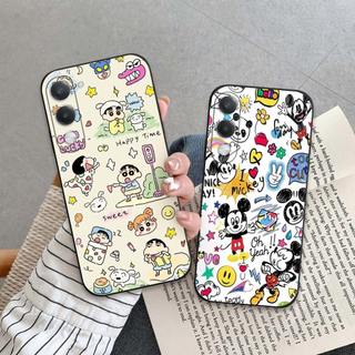 Ốp lưng Vivo Y04 In hoạt hình dễ thương chống sốc, mềm bảo vệ camera