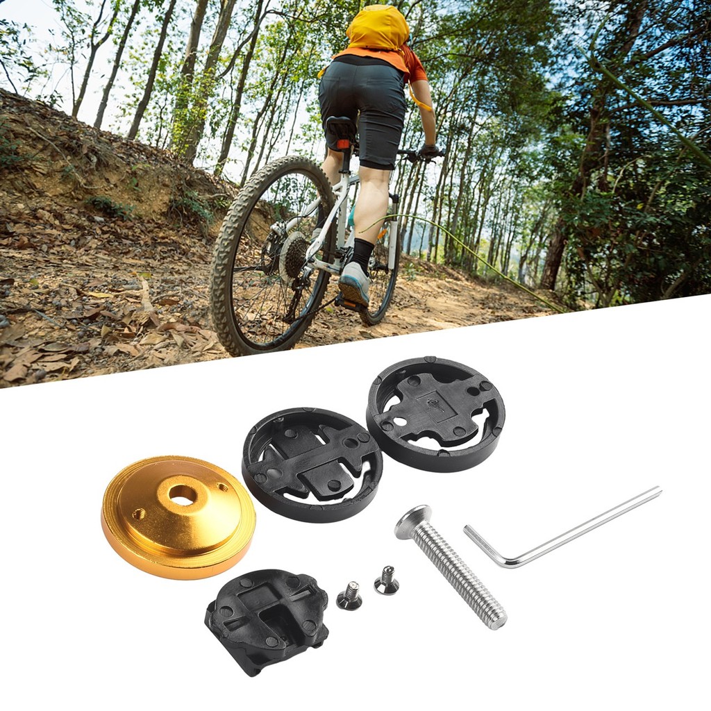 Giá đỡ máy tính bằng nhôm cho xe đạp - Hỗ trợ Garmin/Bryton/Cateye