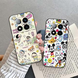 Ốp lưng Xiaomi Redmi Note 14 Pro / Pro Plus In hoạt hình dễ thương chống sốc, mềm bảo vệ camera