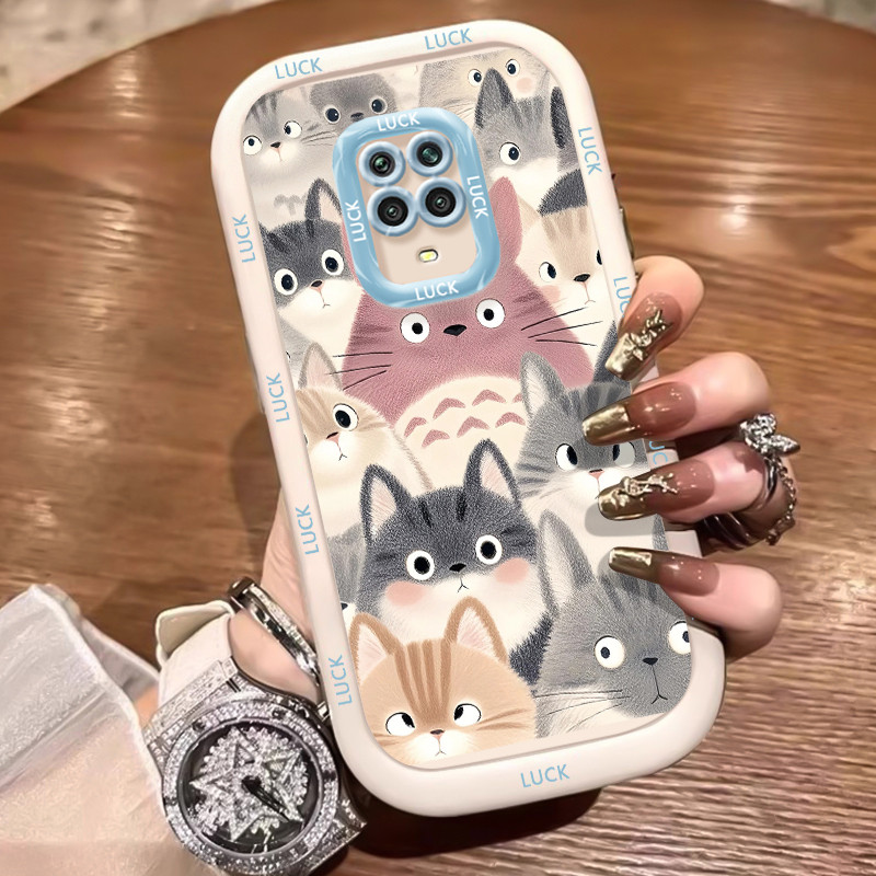 Ốp Lưng Xiaomi Redmi Note 9 Pro Note 9s Silicon Case Dễ thương Mèo Nhỏ