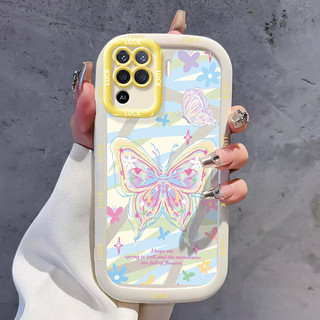 Ốp Lưng OPPO A94 Reno 5F Reno5 F Reno 5 Lite F19 Pro Case Vẽ Bướm nhỏ đẹp Dễ thương