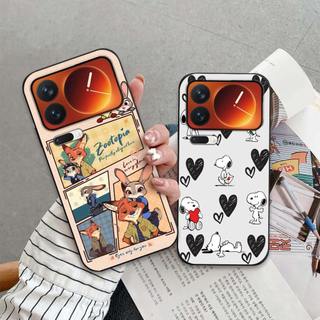 Ốp lưng Xiaomi 17 / 17 Pro / 17 Pro Max In hoạt hình dễ thương chống sốc, mềm bảo vệ camera