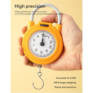 Cân Điện Tử Cầm Tay Tối Đa 10Kg Tiện Dụng