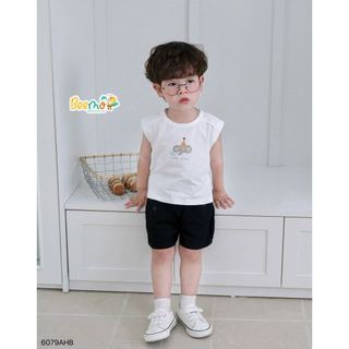 6079AHB - Áo tanktop Beemo in hình động vật cho bé size 1-5y
