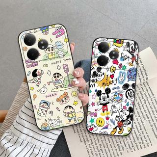 Ốp lưng Realme GT Neo 6 / Neo 6 SE In hoạt hình dễ thương chống sốc, mềm bảo vệ camera