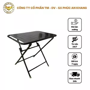 Bàn Sắt Lá Phúc An Khang Sơn Tĩnh Điện - Bàn Ghế Cà Phê, Camping Gấp Gọn Tiện Lợi Giá Rẻ