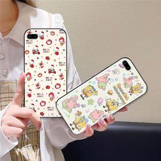 Ốp lưng iPhone 6 6s 7 7p 8 8p Plus In hoạt hình dễ thương chống sốc, mềm bảo vệ camera
