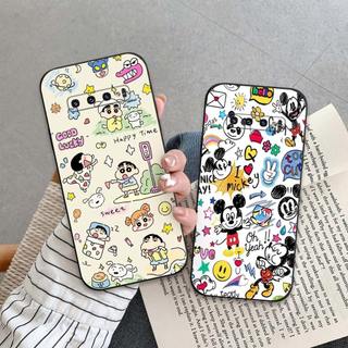 Ốp lưng Samsung S10 / S10 5G / S10 Plus In hoạt hình dễ thương chống sốc, mềm bảo vệ camera