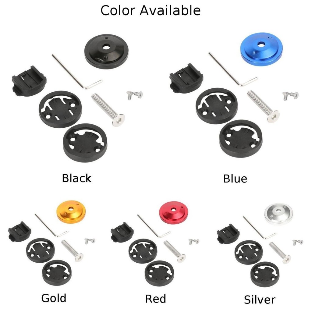 Giá đỡ máy tính bằng nhôm cho xe đạp - Hỗ trợ Garmin/Bryton/Cateye