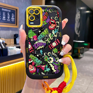 Ốp Lưng OPPO A54 4G Case Chống trầy Với Lanyard