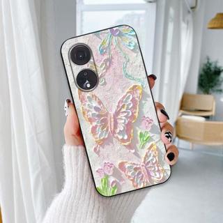 Ốp lưng Oppo Reno 8T / Reno8 T 4G 5G In hình Hoa xinh dễ thương chống sốc, mềm bảo vệ camera