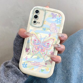 Ốp Lưng OPPO A55 4G Case Vẽ Bướm nhỏ đẹp Dễ thương