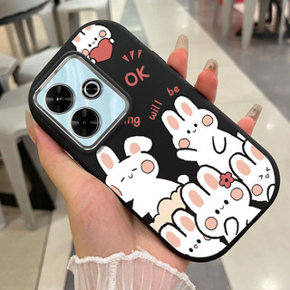 Ốp Lưng Áp dụng cho Xiaomi Redmi 13 4G 13 5G 13C POCO C65 Case Thỏ Nhỏ Đáng yêu