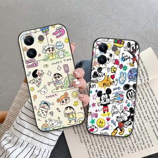 Ốp lưng Xiaomi Poco M6 / M6 Pro In hoạt hình dễ thương chống sốc, mềm bảo vệ camera