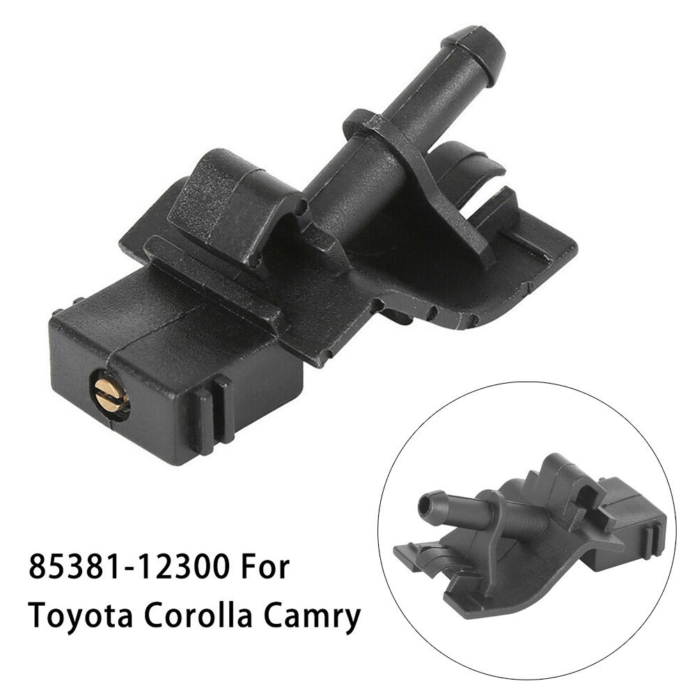 ⭐ GIẢM GIÁ LỚN⭐ 2 chiếc 85381-12300 Vòi phun nước rửa kính chắn gió cho Toyota For Corolla [vn]