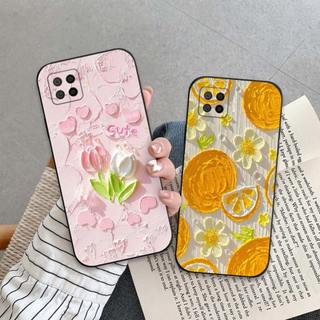 Ốp lưng Oppo A73 / A93 In hình Hoa xinh dễ thương chống sốc, mềm bảo vệ camera
